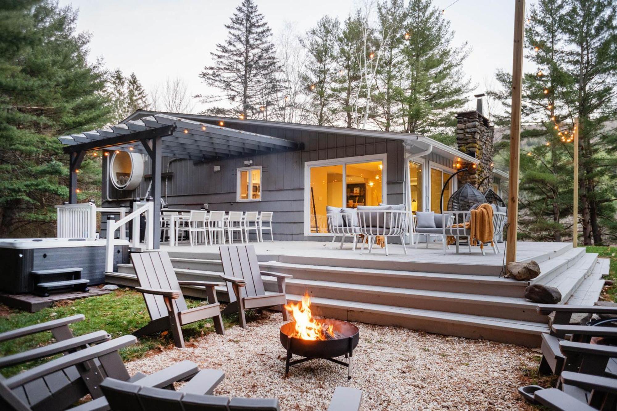 Prattvilla -Catskill -Mountain Escape 5 Bedroom ,3 Bath With Hot Tub Prattsville Exteriér fotografie